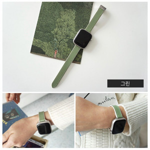 브로브 애플워치 스트랩 가죽 줄 밴드 brov 이미지
