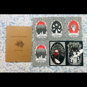 텀블벅 도서 악몽상점 비하인드, 엽서세트 이미지