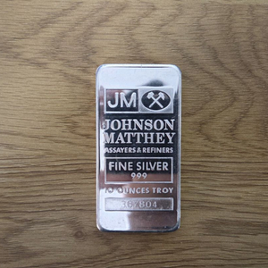 존슨매티 10온스 & 스캇데일 5온스 실버바