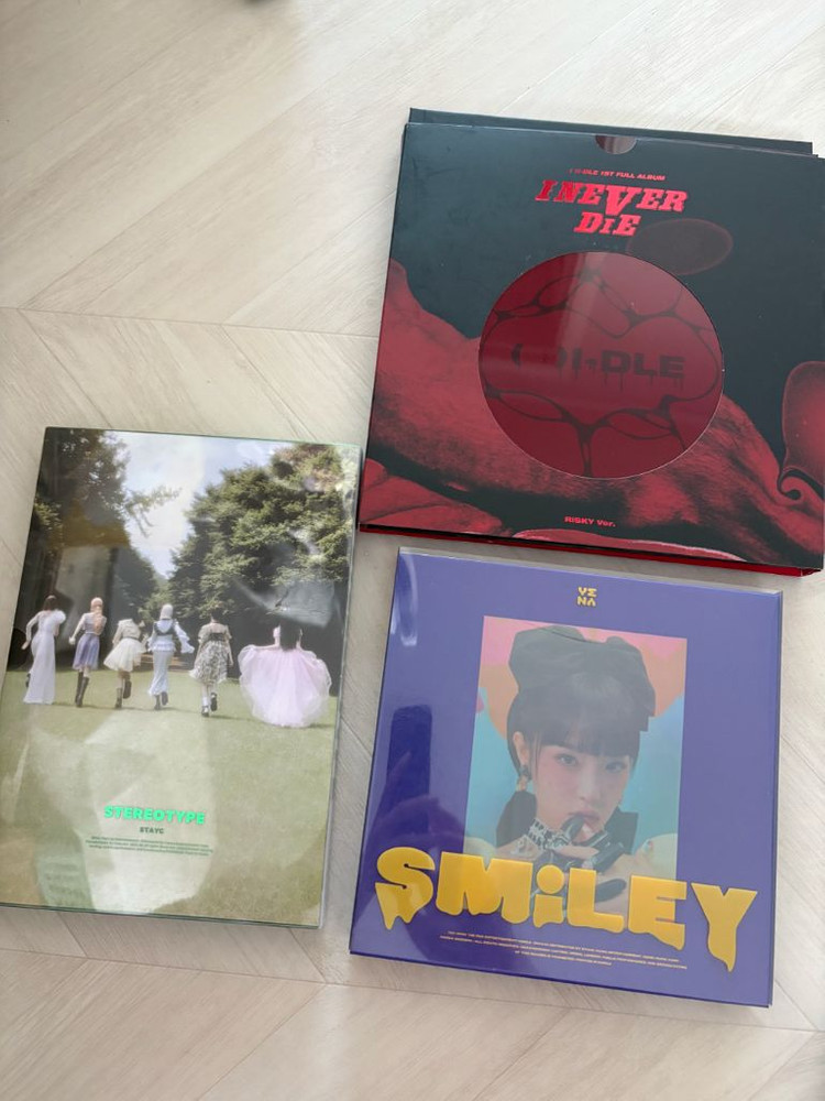 아이브•르세라핌•에스파•스테이씨•최예나•아이들 포카 및 앨범 이미지