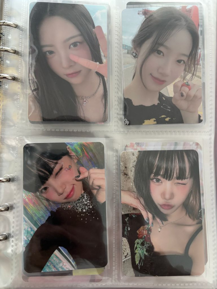 아이브•르세라핌•에스파•스테이씨•최예나•아이들 포카 및 앨범 이미지