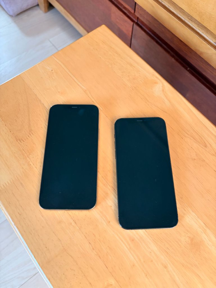 아이폰 12PRO 로즈골드 & 그라파이터 128G--2