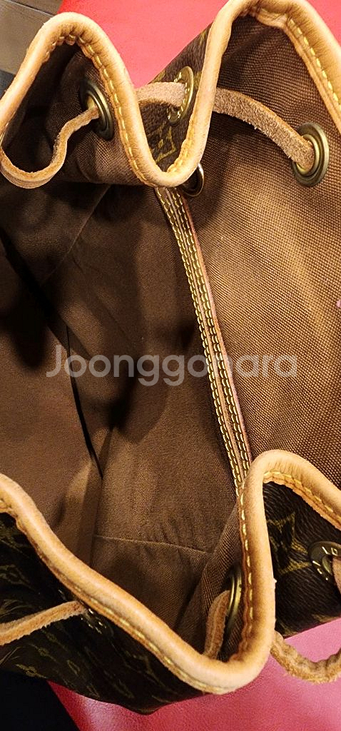 루이비통 빈티지 몽수리 pm 백팩--3