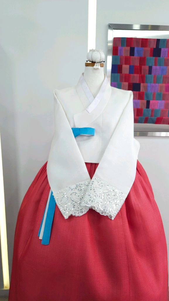 본견실크] 3XL(빅빅사이즈) 신상 같은 중고한복 판매합니다 이미지