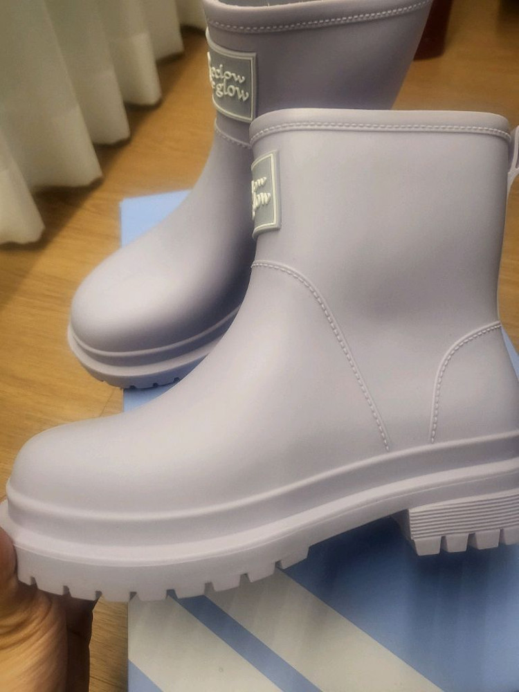 RECLOW (리끌로우) 레인부츠 판매 합니다 (사이즈 38, 퍼플 컬러) 이미지