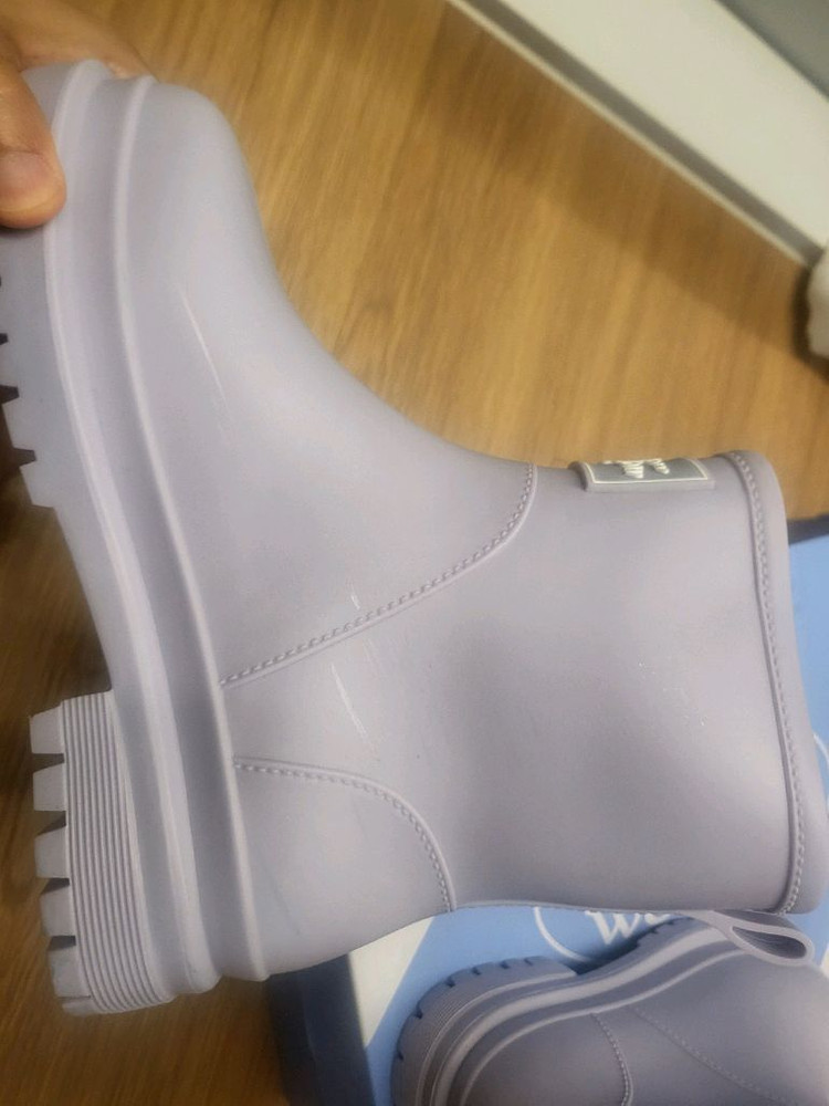 RECLOW (리끌로우) 레인부츠 판매 합니다 (사이즈 38, 퍼플 컬러) 이미지