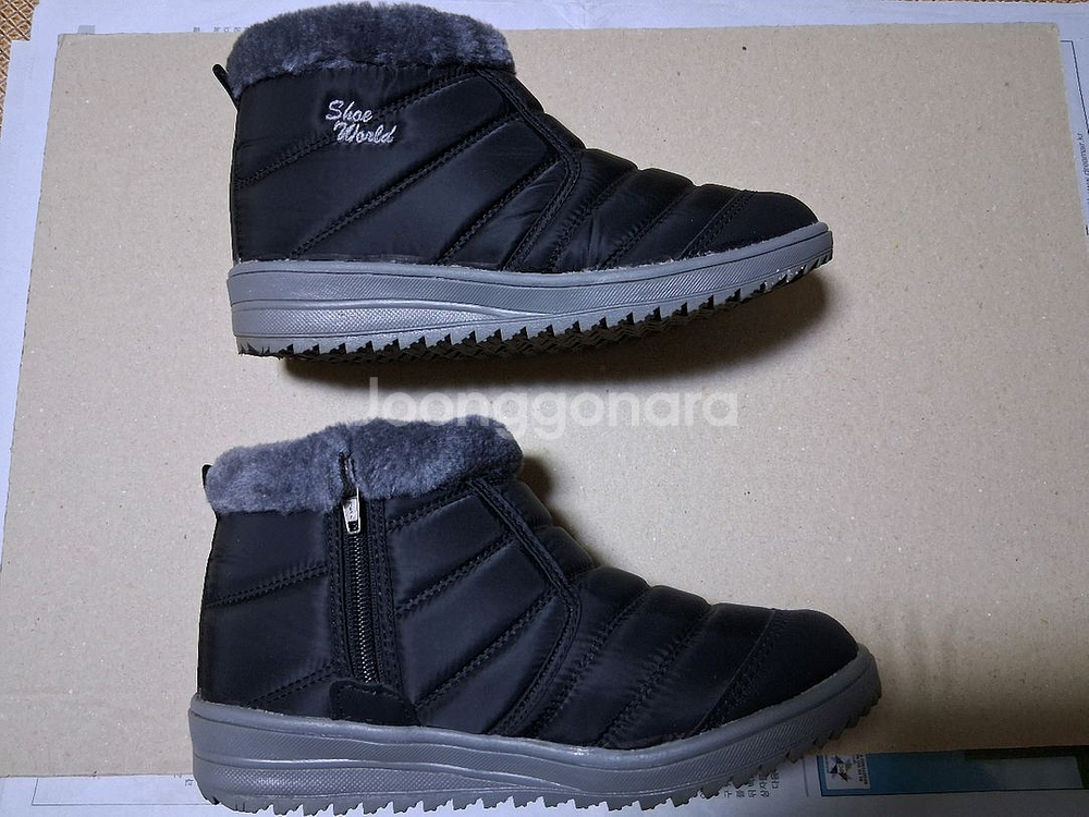 보세 털 부츠 패딩소재 부츠 겨울부츠 겨울 여성신발--2