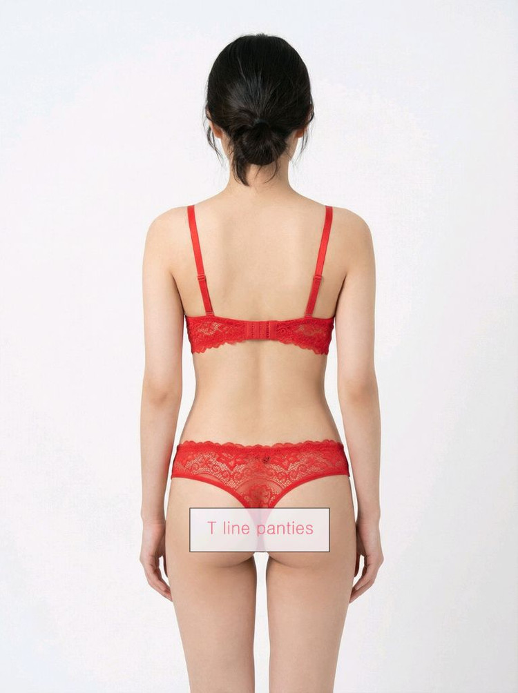 레이스 브라세트 티팬티세트 여성속옷 이미지