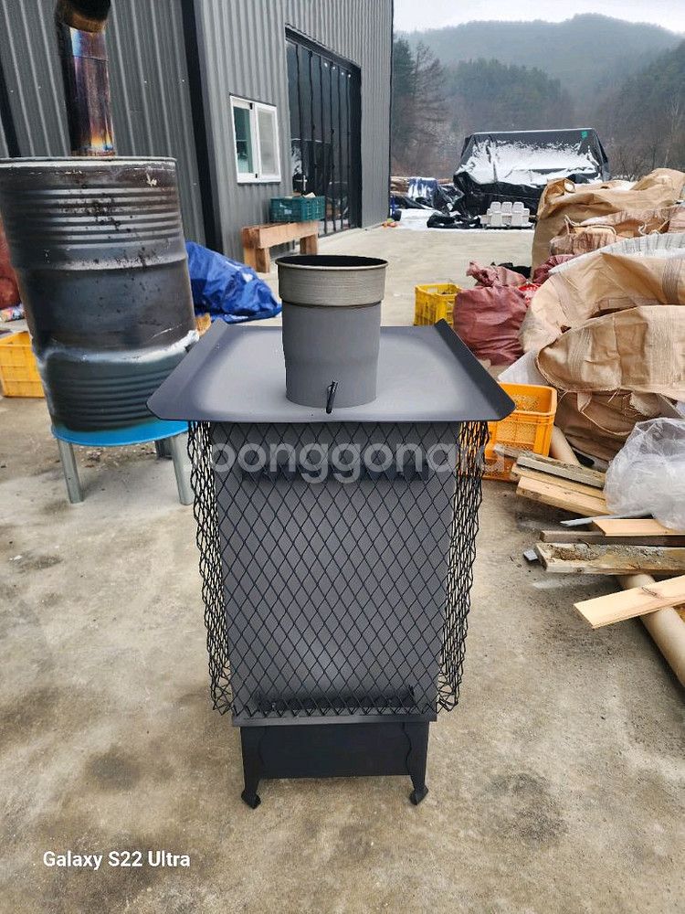 화목난로 대형 판매 합니다--1