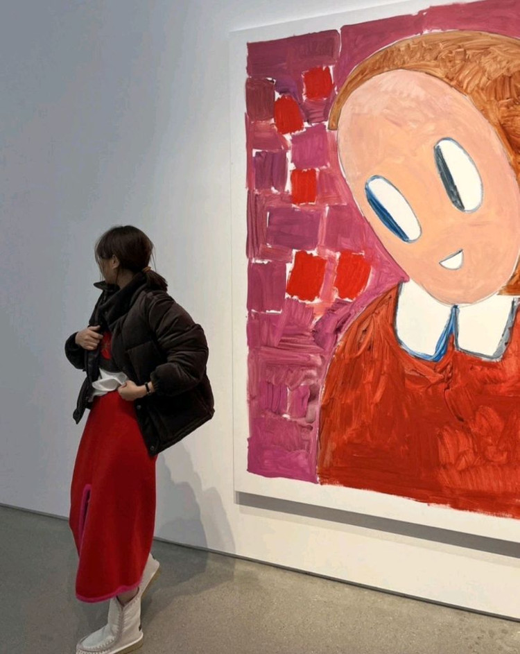 위꼬모 블랙벨벳 패딩 L--1