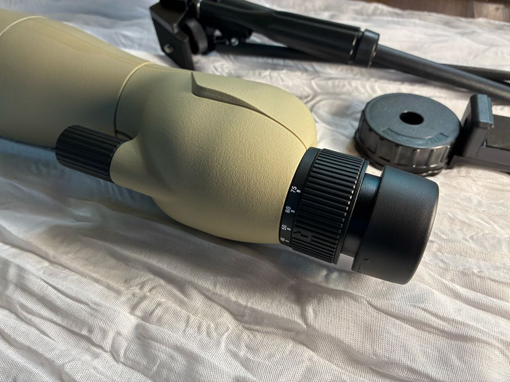 75배율 대형 망원경 카키베이지--2