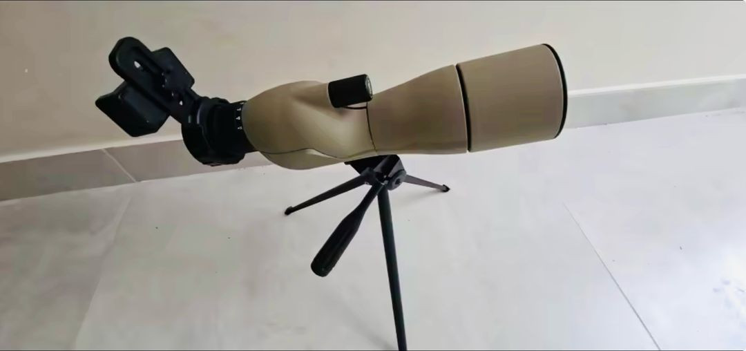 75배율 대형 망원경 카키베이지--4