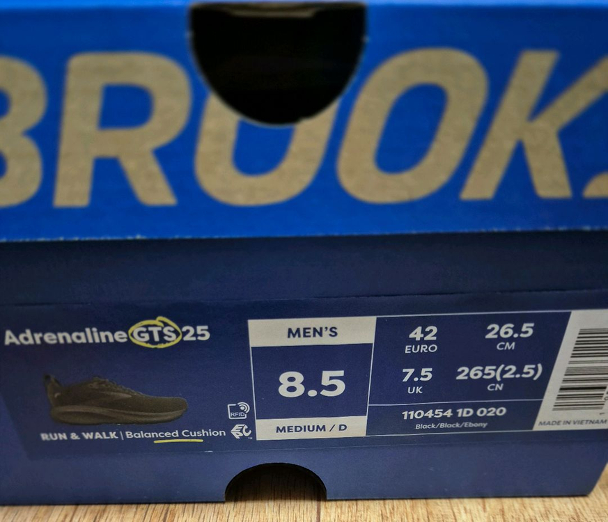 (새상품)브룩스 아드레날린 GTS 25 블랙 러닝화 265mm MEDUMI 새상품입니다--5