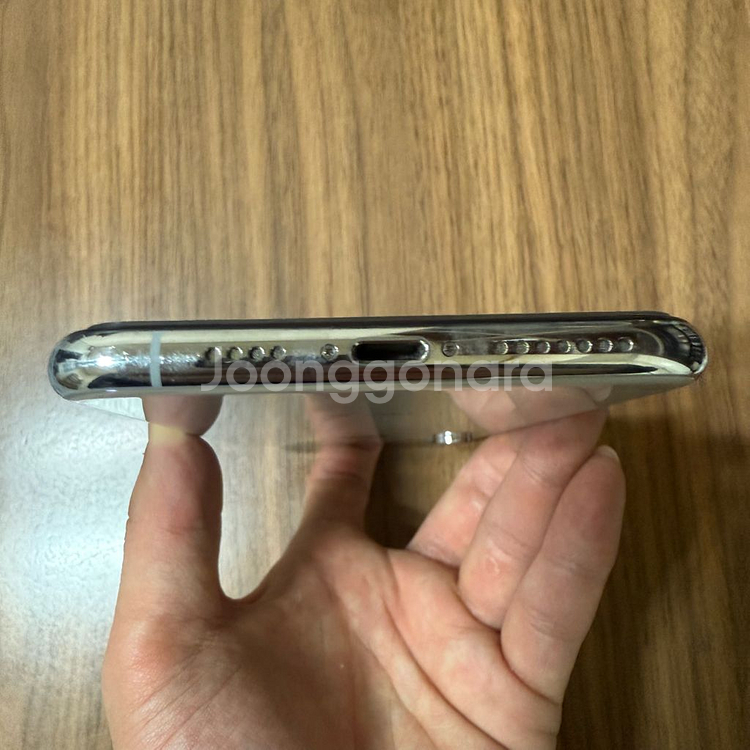 아이폰 XS Max 실버 512GB--3