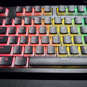 푸딩 블랙 영문 키캡 이미지