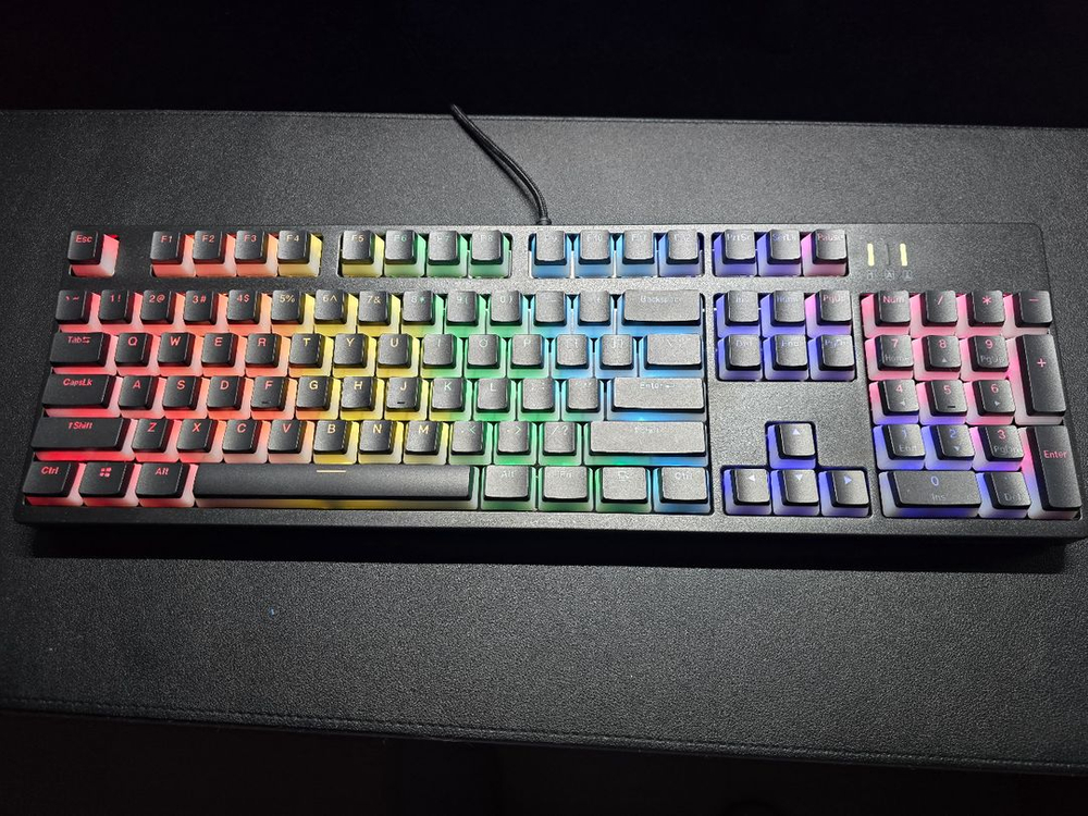 푸딩 블랙 영문 키캡 이미지