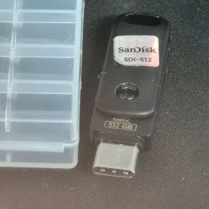 미사용/품절] 초고속샌디스크 512GB 듀얼 USB (C타입+3.1gen1지원)