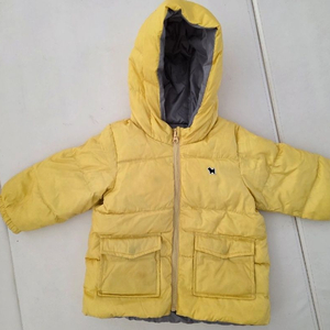 블루독 리버시블 패딩 100