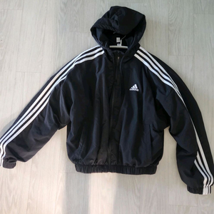 아디다스 삼선 후드 바람막이 xs