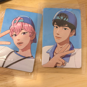 (미개봉) 플레이브 gs25 꼬깔콘 포카 밤비 하민 이미지