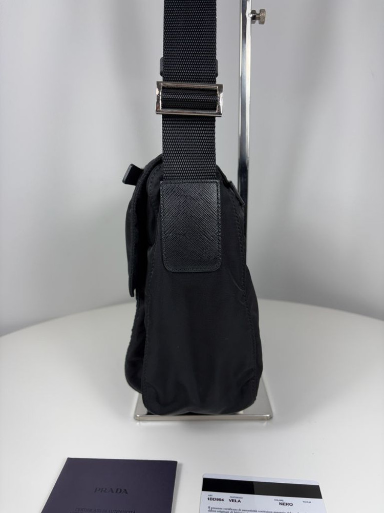 프라다 1BD994 리나일론 사피아노 크로스백 메신저백--3