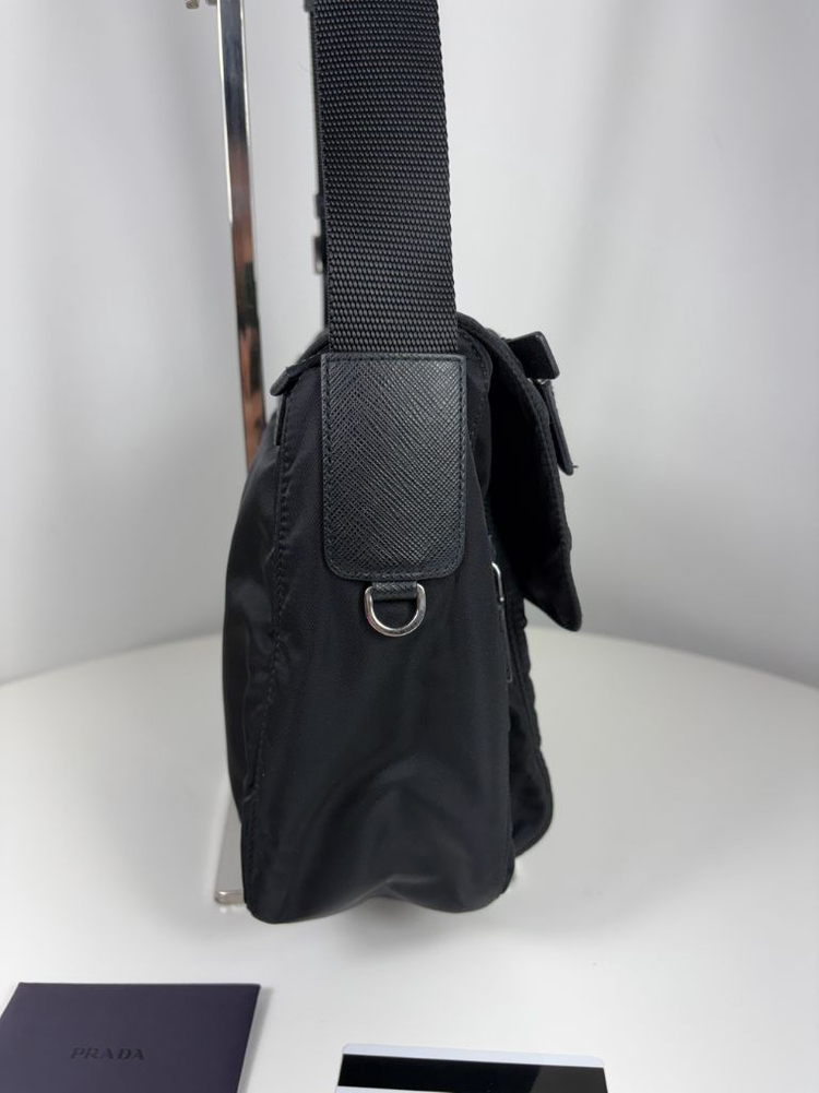 프라다 1BD994 리나일론 사피아노 크로스백 메신저백--4