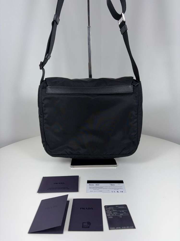 프라다 1BD994 리나일론 사피아노 크로스백 메신저백--5