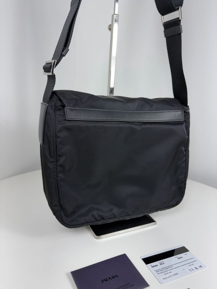 프라다 1BD994 리나일론 사피아노 크로스백 메신저백--6