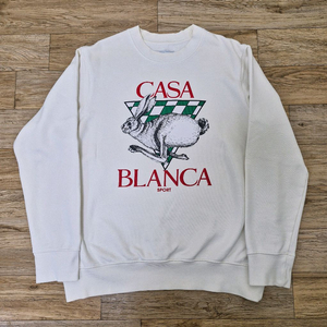 [XL] 카사블랑카 AW21 토끼 스웻셔츠