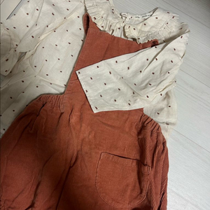 수어플룸 도트블라2y + 코듀로이 우나롬퍼 2Y