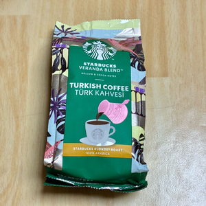 스타벅스 터키쉬 커피(튀르크 카흐베시)블렌드 분쇄원두: 블론드 로스트