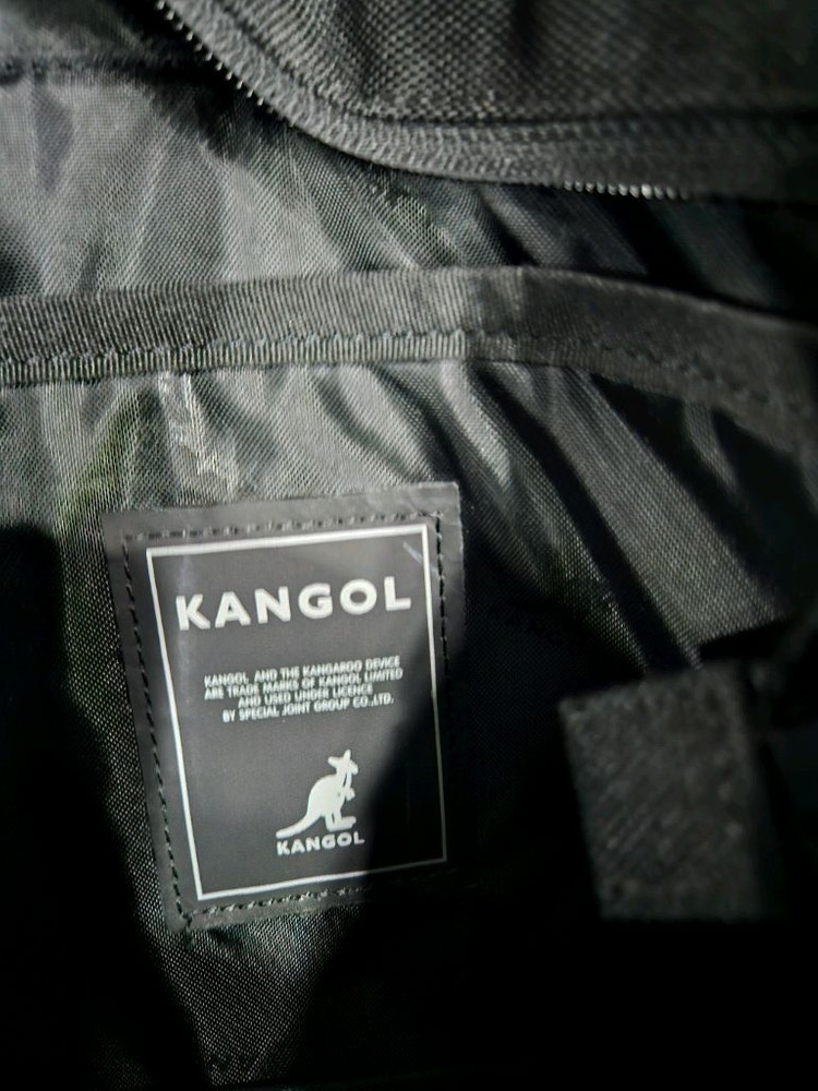 캉골 페브릭 블랙컬러 남녀겸용 크로스백 메신저백--4