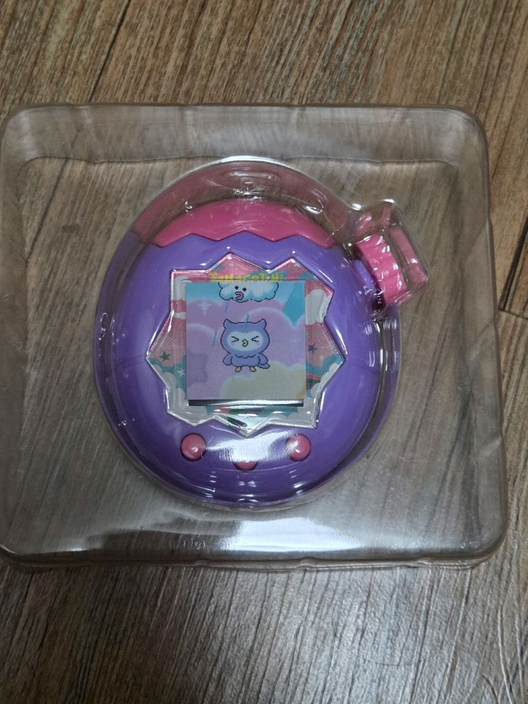 다마고치 파라다이스 퍼플+케이스2개+필름+공식파우치+모든구성품 싸게 팔아요--1