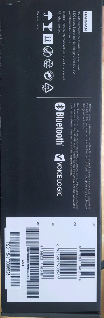 하만카돈 에스콰이어 미니 블루투스 스피커 미개봉 새제품--4