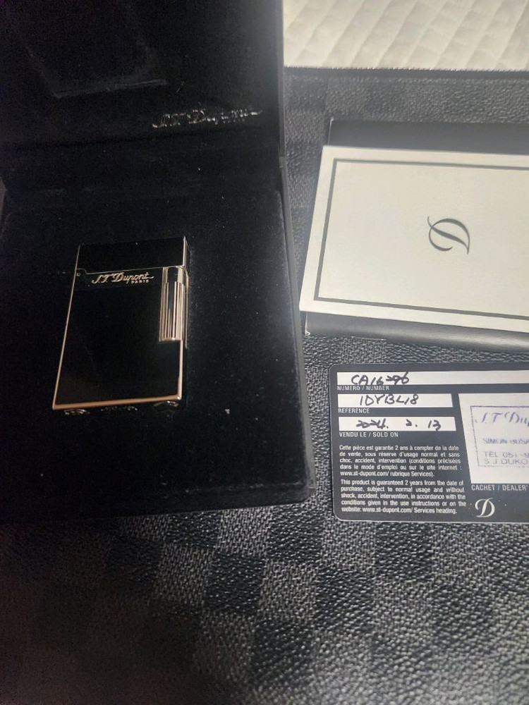 듀퐁라이터 옻칠 은장 ca16296 이미지