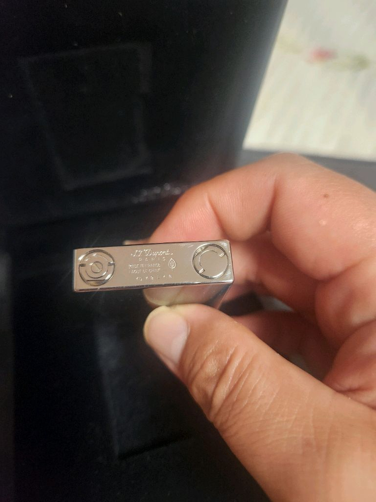 듀퐁라이터 옻칠 은장 ca16296 이미지
