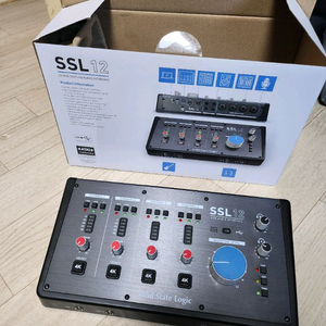 SSL 12 오디오 인터페이스