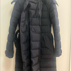 버버리 알러데일패딩 네이비 xs