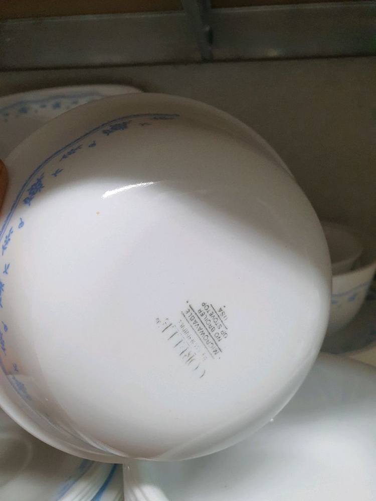 빈티지 코렐 모닝블루 개당값--5