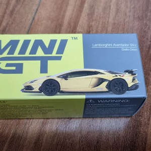 미니지티 람보르기니 아벤타도르 SVJ 옐로우