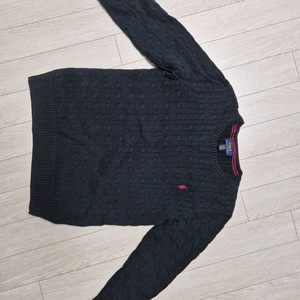 폴로니트 보이즈 블랙 XL 이미지