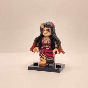 레고(호환)커스텀 귀멸의 칼날 피규어 카마도 네즈코