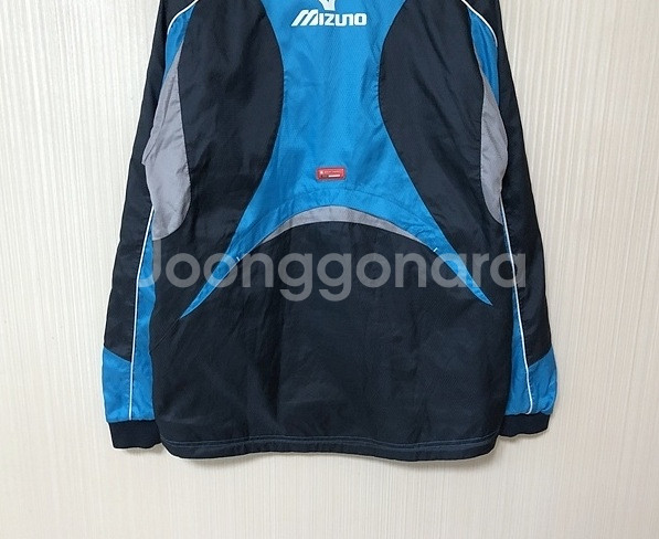 미즈노 브레스써모 반집업 풀오버웜업/바람막이/트레이닝탑 M--9