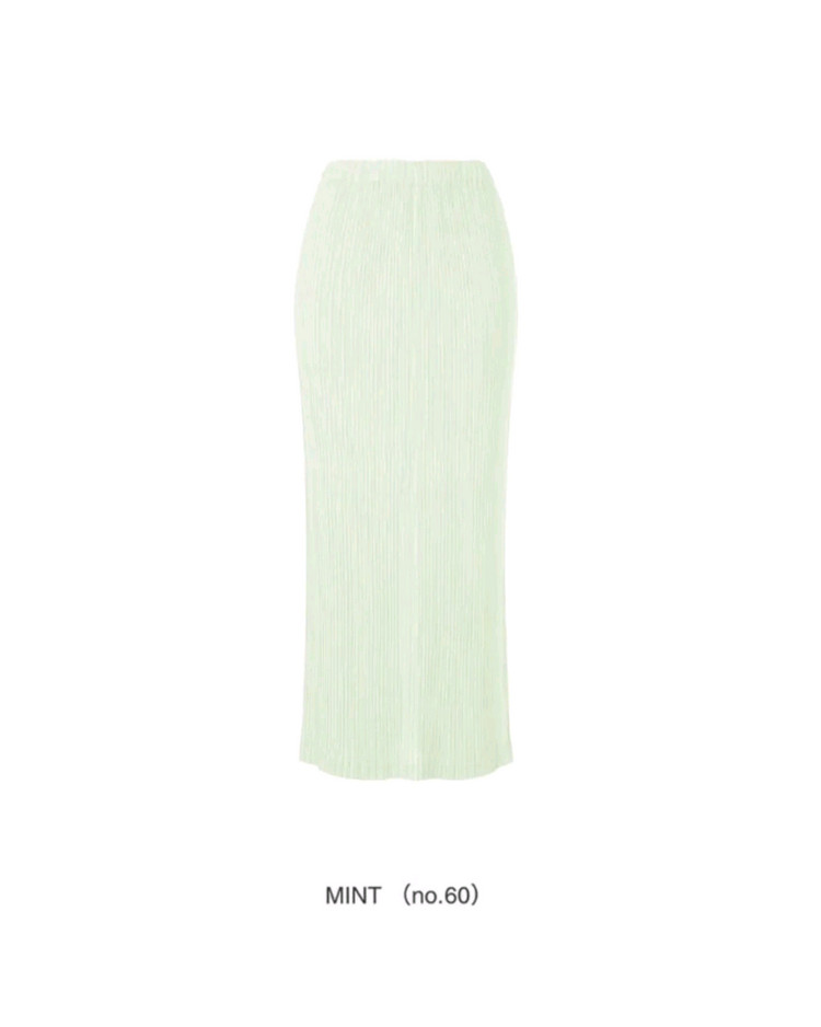 마츠야 한정)이세이미야케 코네코네 탑 &해칭 스커트,플리츠플리즈--7