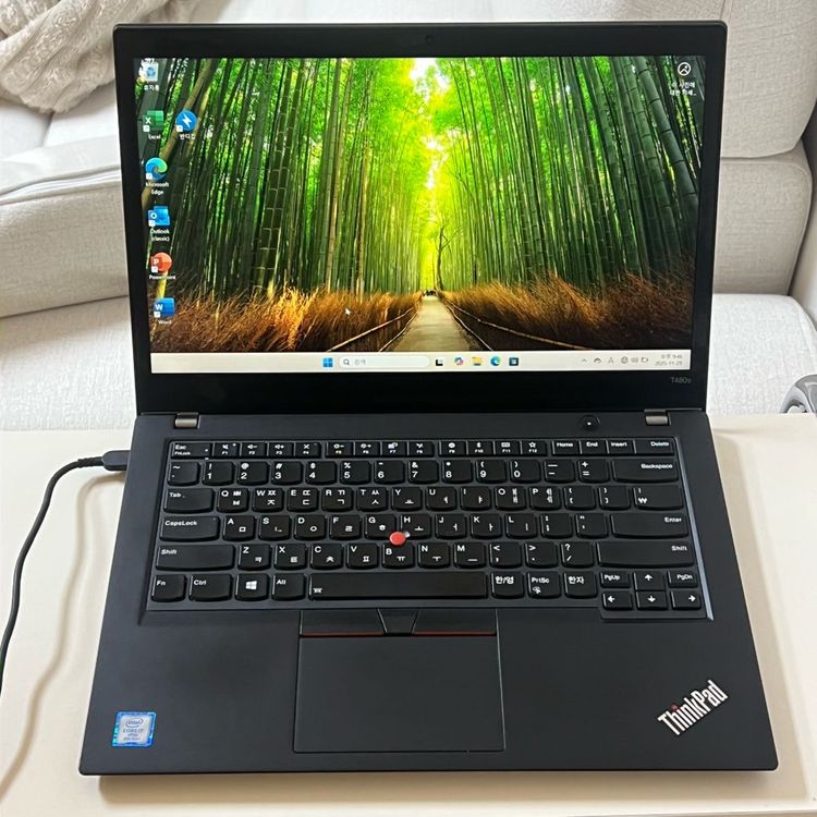 레노버 T480S 노트북 i7-8650U 이미지