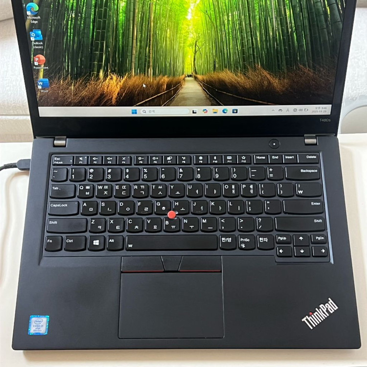 레노버 T480S 노트북 i7-8650U 이미지