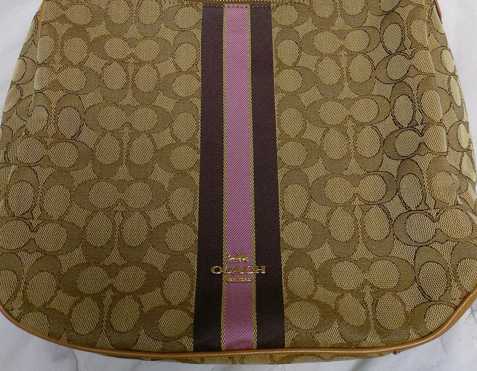 코치가방 패브릭숄더백--3