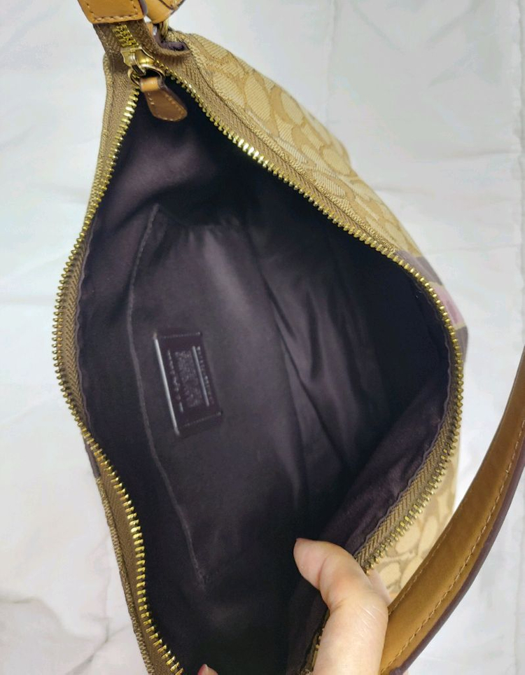 코치가방 패브릭숄더백--6