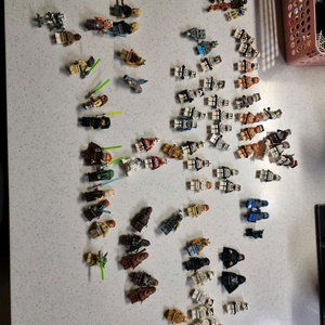 스타워즈 레고 미니피규어 일괄