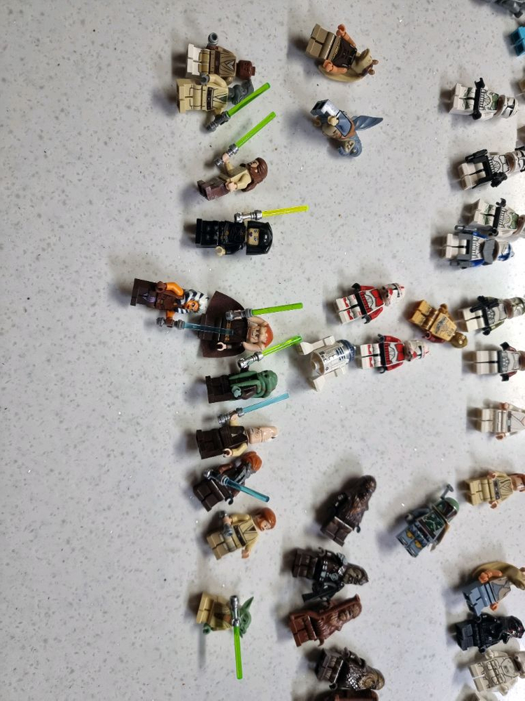 스타워즈 레고 미니피규어 일괄--1